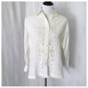 Banana Republic 100% Irish Linen Blouse
